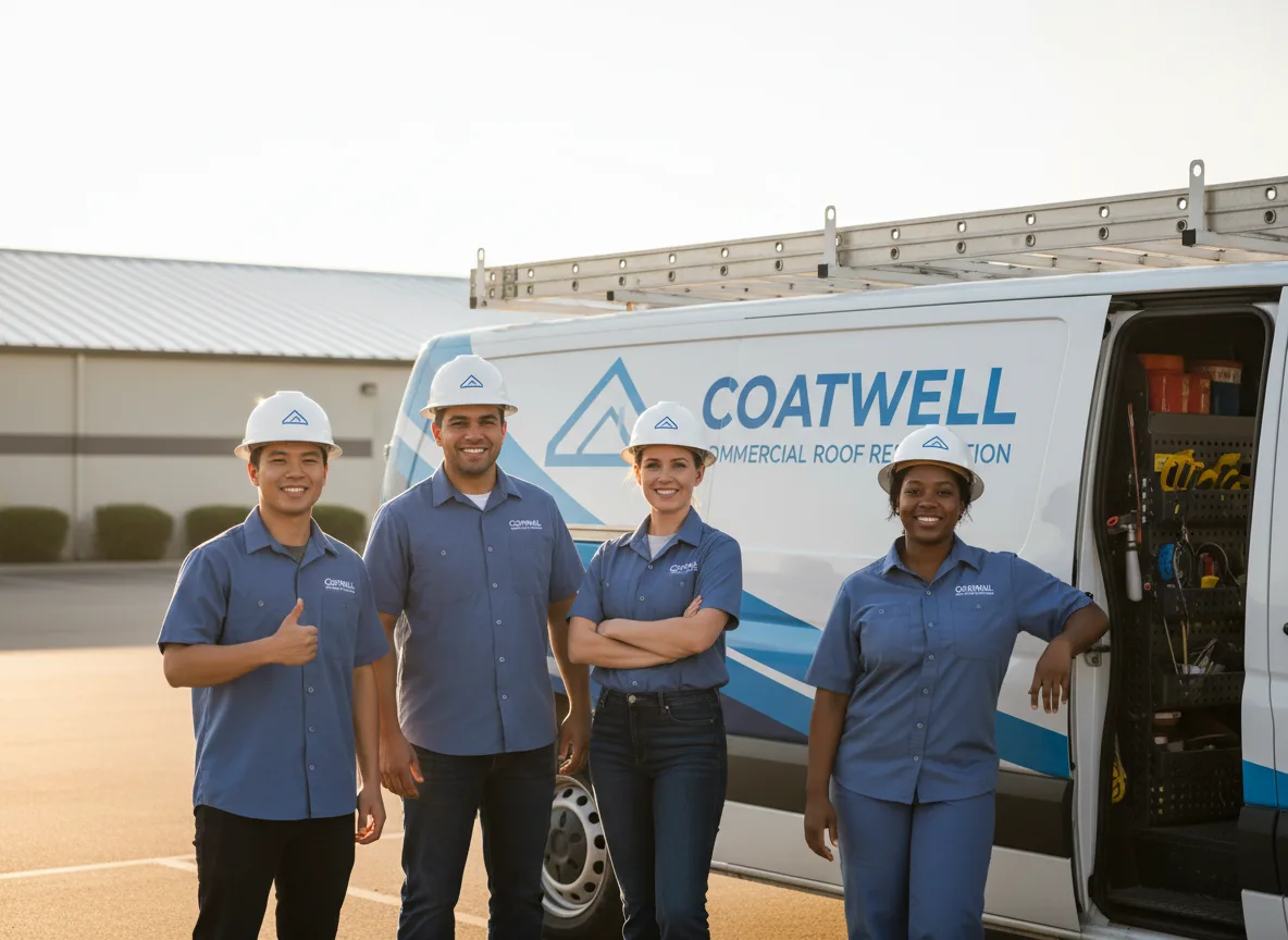 Commercial roof coating company in Bayard, IA